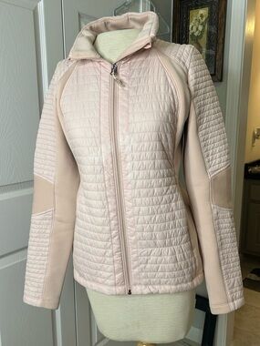 Calía Quilted Jacket Size S Light Pink Casual Chic